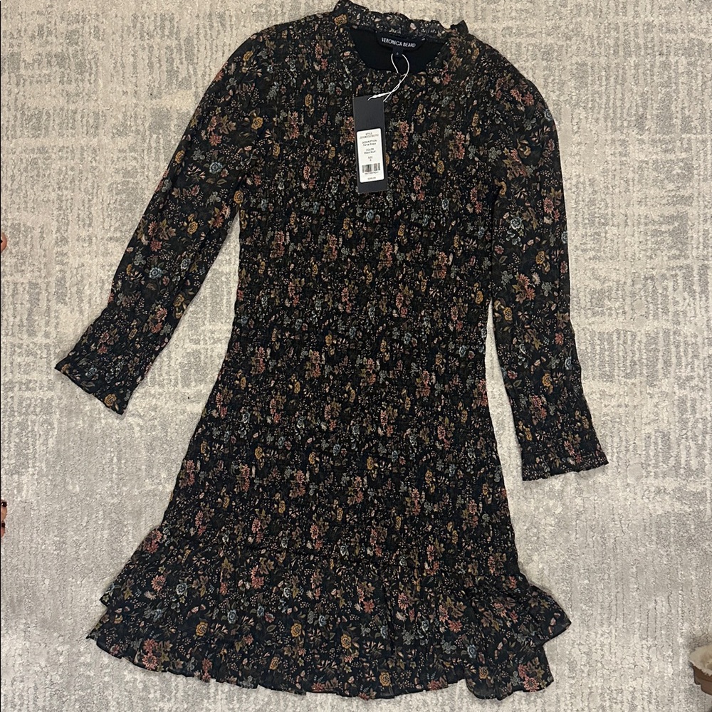 New with tags! Veronica Beard smocked floral dress